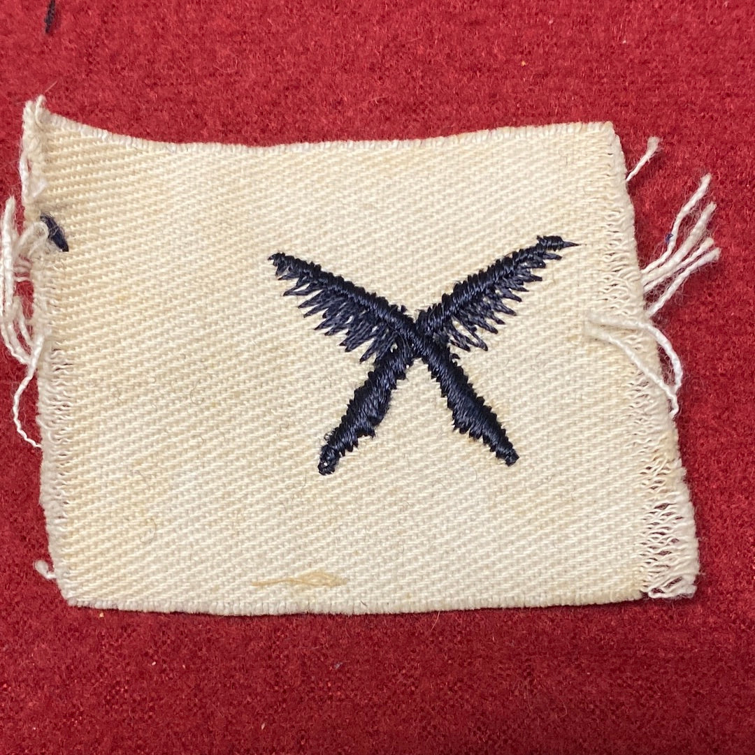 VINTAGE US Navy Coast Guard YEOMAN Sew On Patch (WSB09-191)