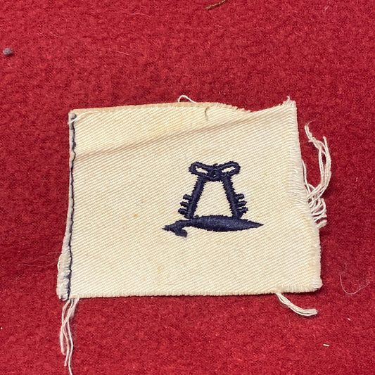 VINTAGE US Navy Coast Guard COMMISIONARYMAN/STEWARD Sew On Patch (WSB09-82)