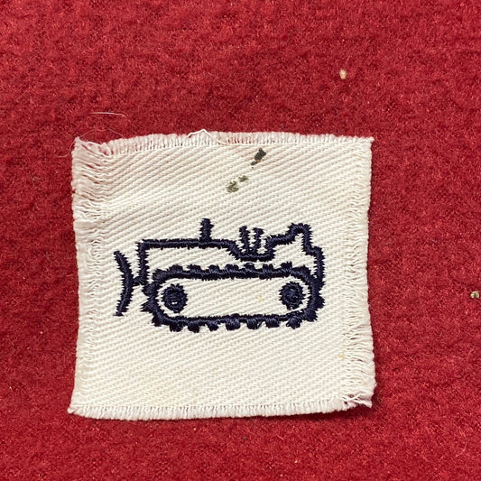 VINTAGE US Navy Coast Guard EQUIPMENT OPERATOR Sew On Patch (WSB09-86)