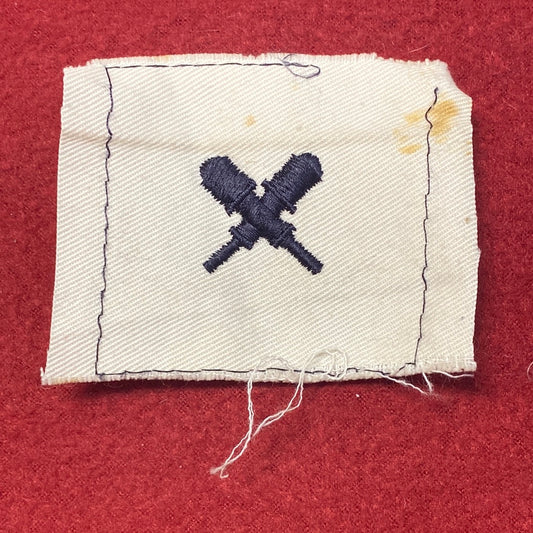 VINTAGE US Navy Coast Guard GUNNER’S MATE Sew On Patch (WSB09-20)