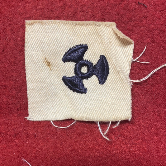 VINTAGE US Navy Coast Guard MACHINIST MATE Sew On Patch (WSB09-110)