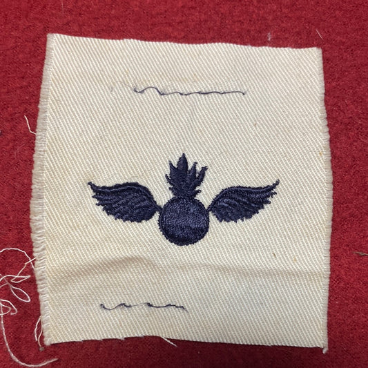 VINTAGE US Navy Coast Guard AVIATION ORDINANCEMAN Sew On Patch (WSB09-55)