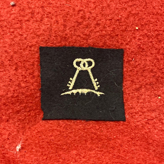 VINTAGE US Navy Coast Guard COMMISIONARYMAN/STEWARD Sew On Patch (WSB09-83)