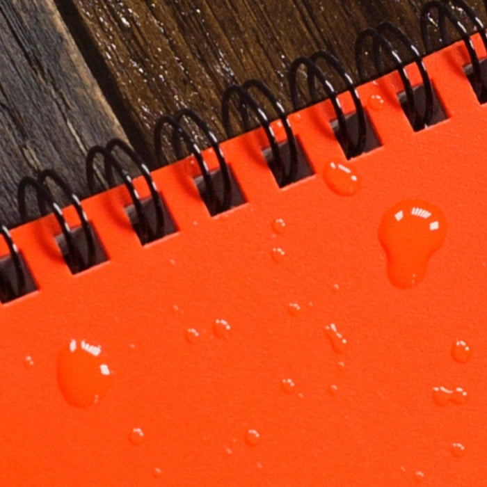 OR46 4x6 Orange Top Spiral Pocket Rite in the Rain Notebook 4" x 6" (OR46)