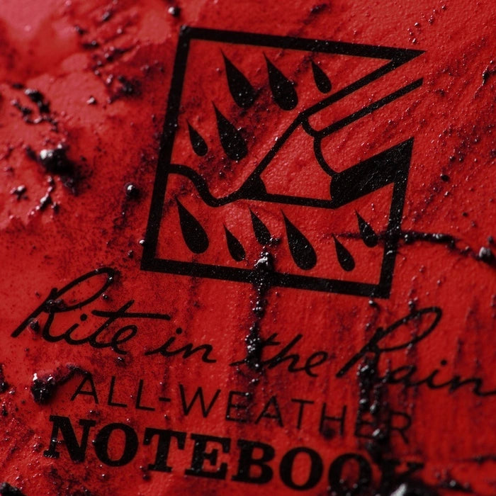 RD35 3x5 Red Top Spiral Pocket Rite in the Rain Notebook 3" x 5" (RD35)