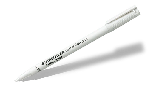 2pk Correction 319 30848 Staedtler Lumocolor Correction Pen (asn)