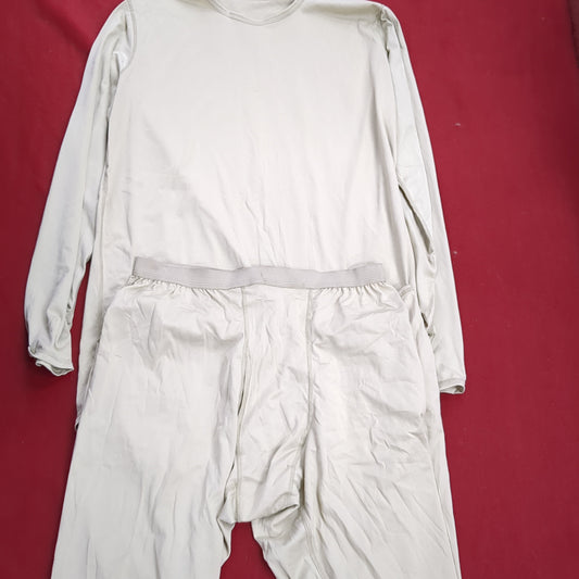 SET of US Army Medium Regular Silks Gen III Level 1 Cold Weather Top Bottom Sand (fa08-DEC140)