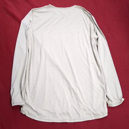 SET of US Army Large Regular Silks Gen III Level 1 Cold Weather Top Bottom Used Sand (fa08-DEC141)
