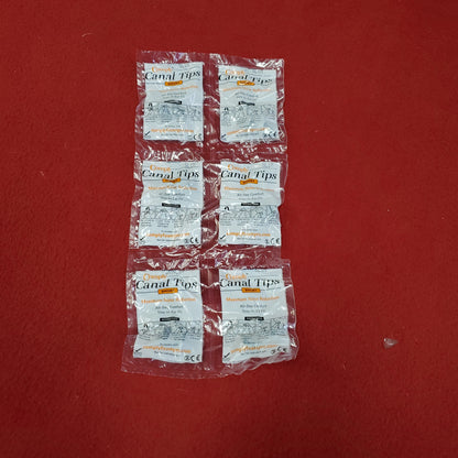 NOS - Lot of 6 - Slim (Small) Canal Tips Invisio M3h X5 Headsets (LCT-S)