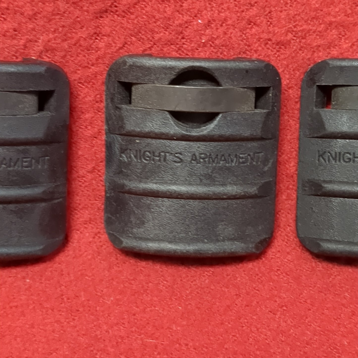 *Lot of Three* 2 Rib Rail Cover Knights Armament KAC Good Condition (FB18-APR483)