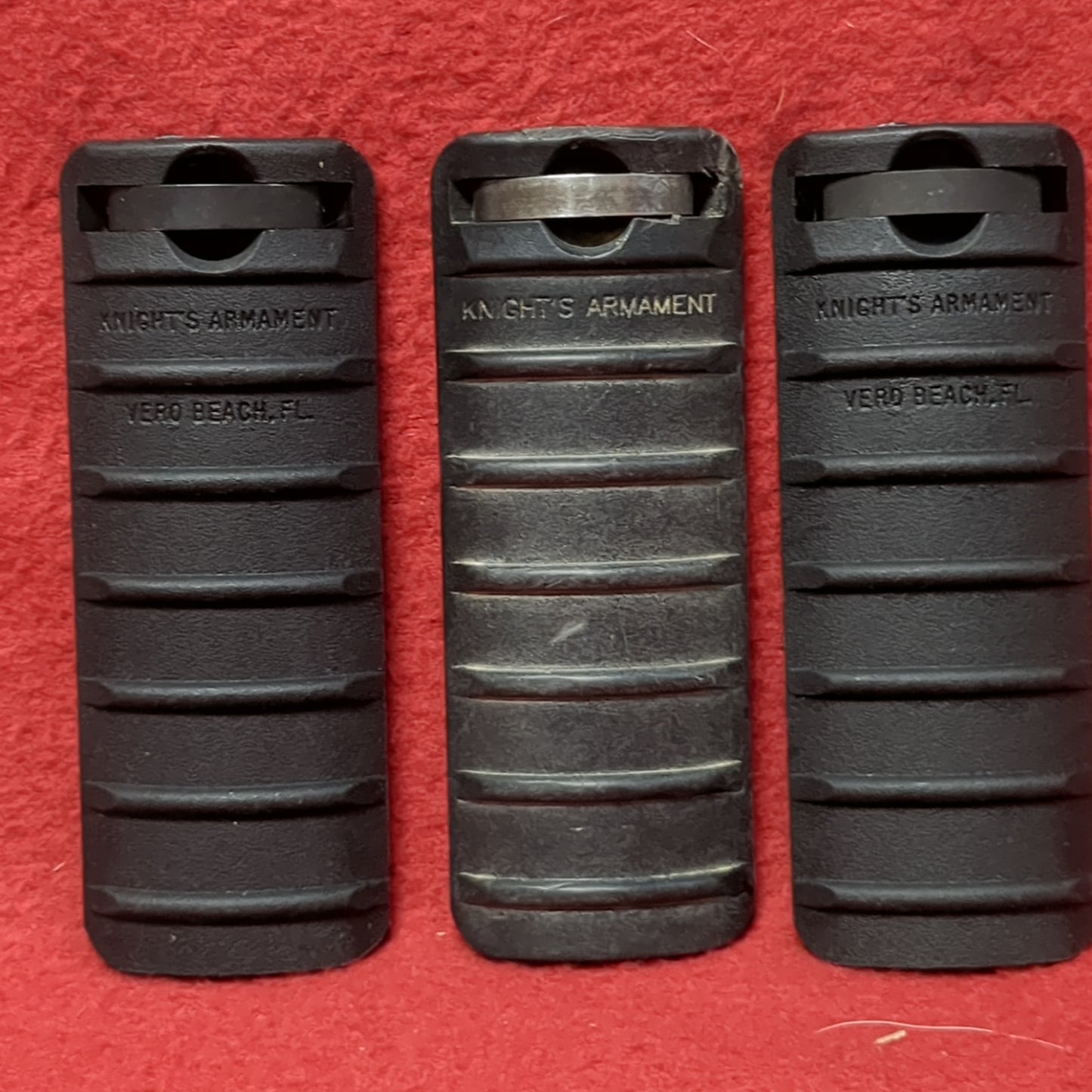 *LOT of 3* Knight Vero Beach, FL 6 Rib Cover Excellent Condition (FB18-MAY57)