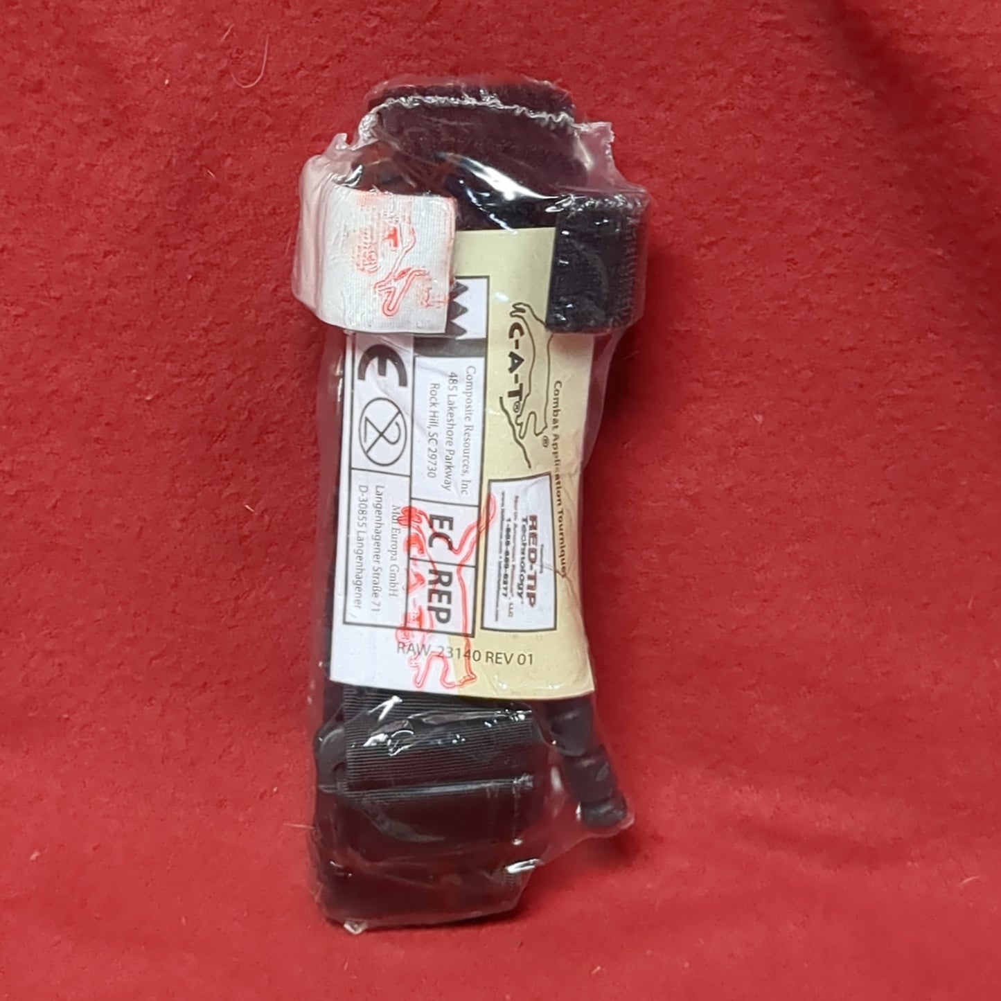 Unopened - NORTH AMERICAN RESCUE NAR Cat G7 Red Tip Combat Tourniquets (ifak  ac07-MAY80)