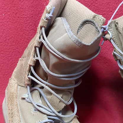 US Army Hot Weather Nike Combat Boots Desert Sand Size 7 (BA10-MAY100)