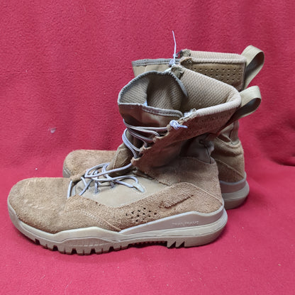 US Army Hot Weather Nike Combat Boots Desert Sand Size 7 (BA10-MAY100)