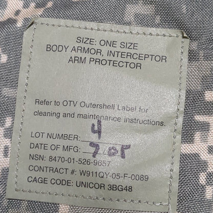 DAPS Outershell Protector One Size w/o Soft Armor Insert - ACU - 9657 (aa07-MAY127)