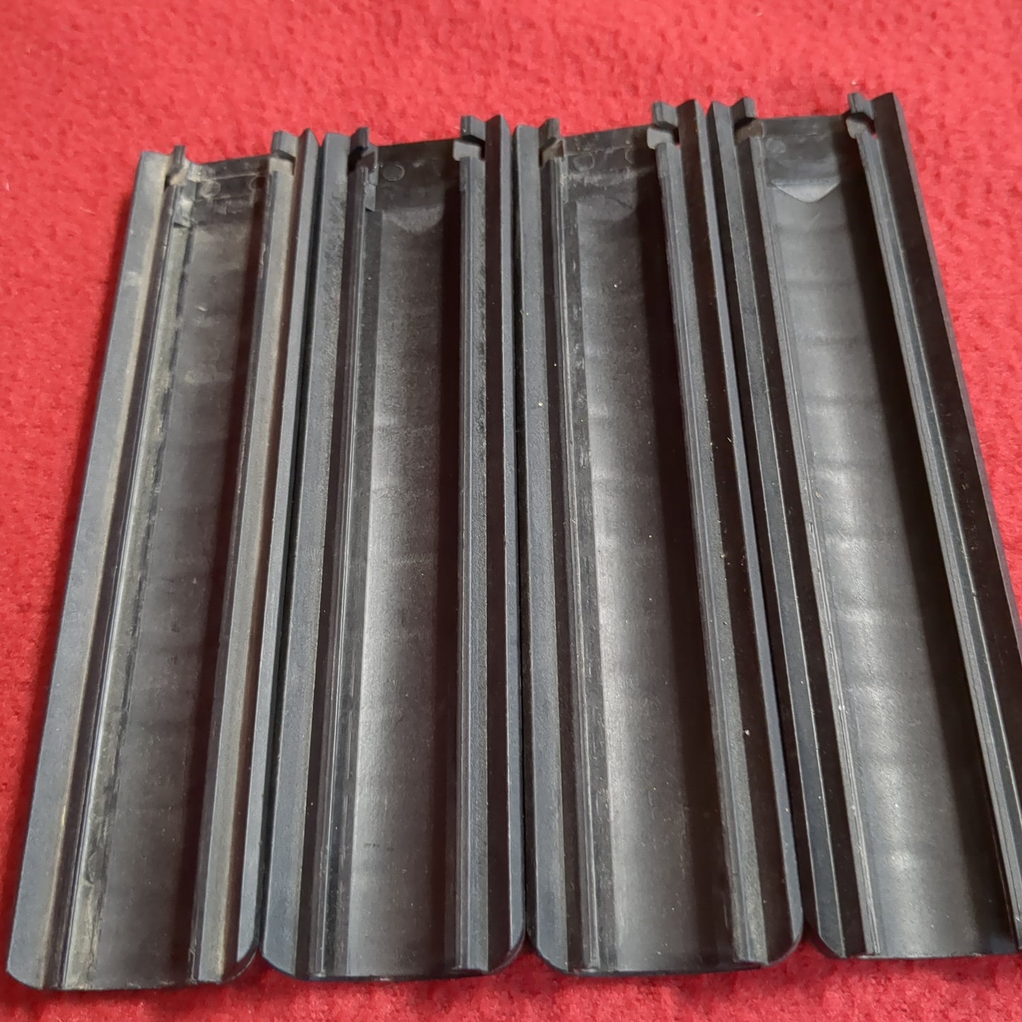 *LOT of Four* Knights Armament 1S002 11 Rail Rib Cover KAC Good Condition (FB18-APR488)