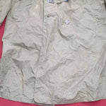 Vintage 1958 40S Taupe 179 Raincoat, Man's Lightweight (a14j)
