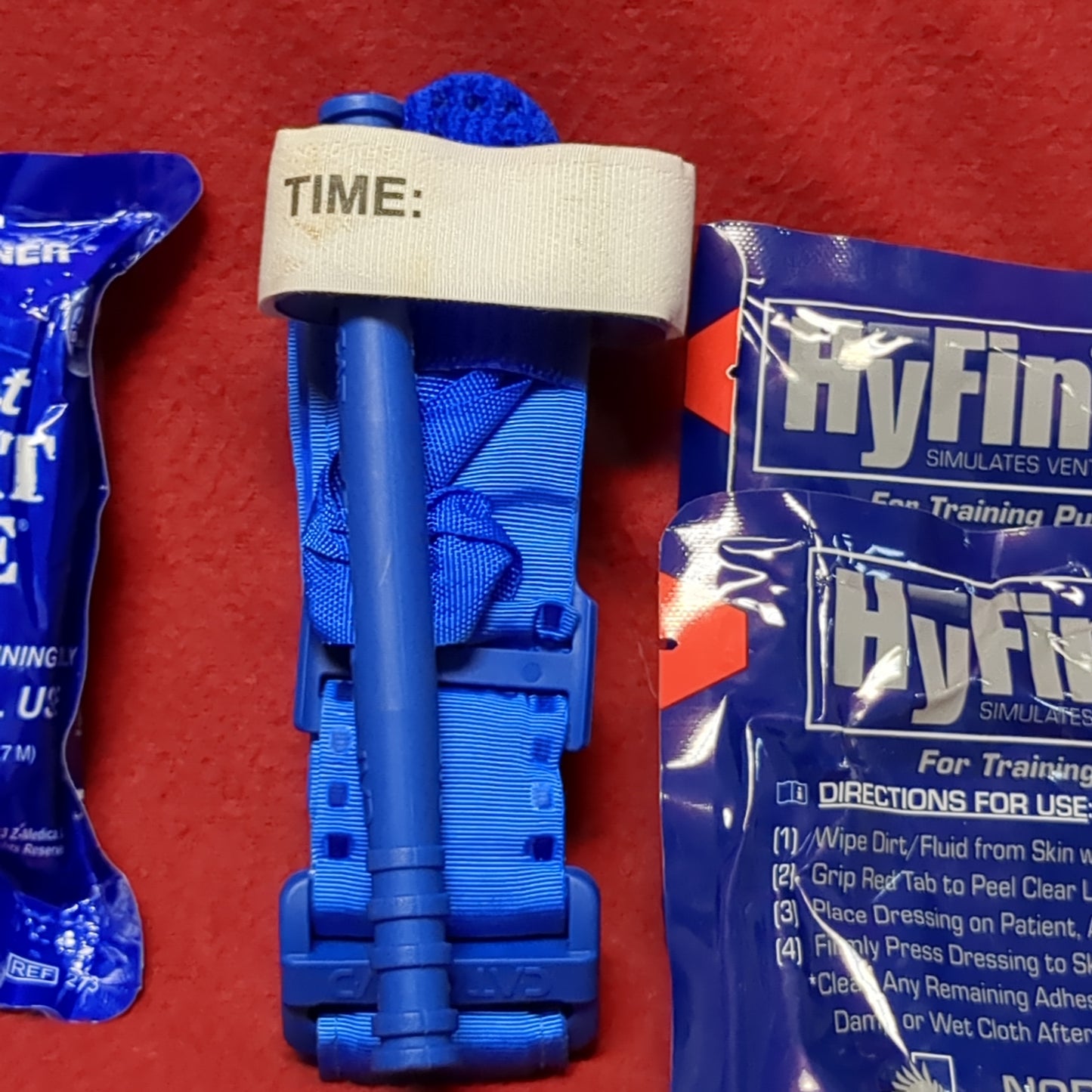 Tactical Combat Casualty Care Trainer Kit (ifak  ac07-MAY281)