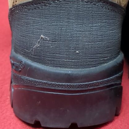 Wellco Brown Military Hiking Combat Boots size 4.5W (BA10-MAY283)