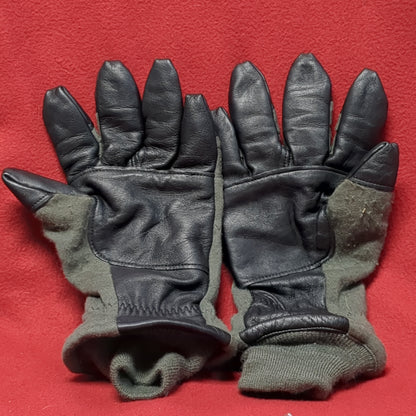 US Army Men's Medium (9) HAU-15/P Flyer's Intermediate Cold Weather Gloves (cb04-MAY324)