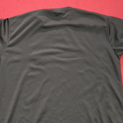 Small Black Tee Shirt Infantry "Follow ME"  Used (fb07-MAY358)