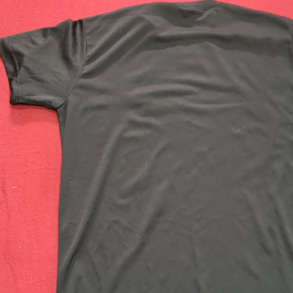 Small Black Tee Shirt Infantry "Follow ME"  Used (fb07-MAY358)