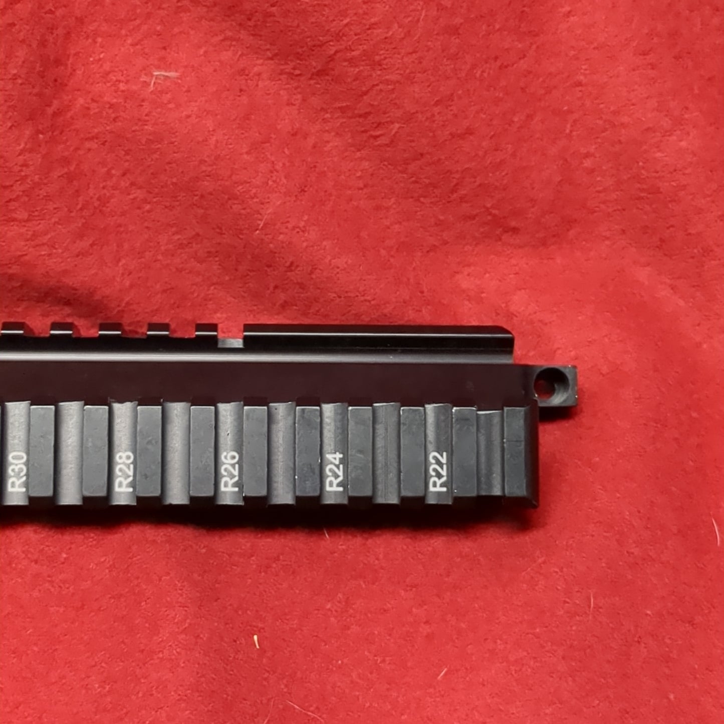 M249 Saw Rail Adapter Right/Bottom Assembly Excellent Condition (FB18-MAY360)