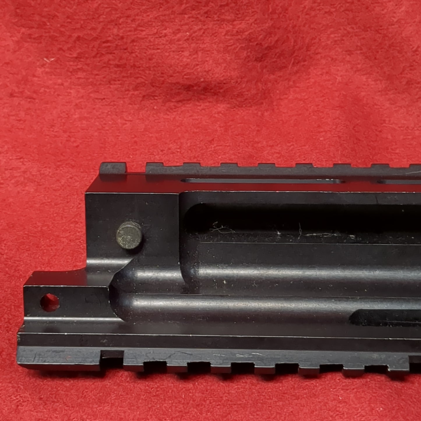 M249 Saw Rail Adapter Right/Bottom Assembly Excellent Condition (FB18-MAY360)