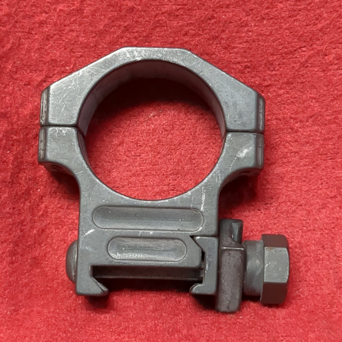 GG and G 1020 Sniper Grade Steel Scope Ring 30mm Excellent Condition (FB18-MAY372)