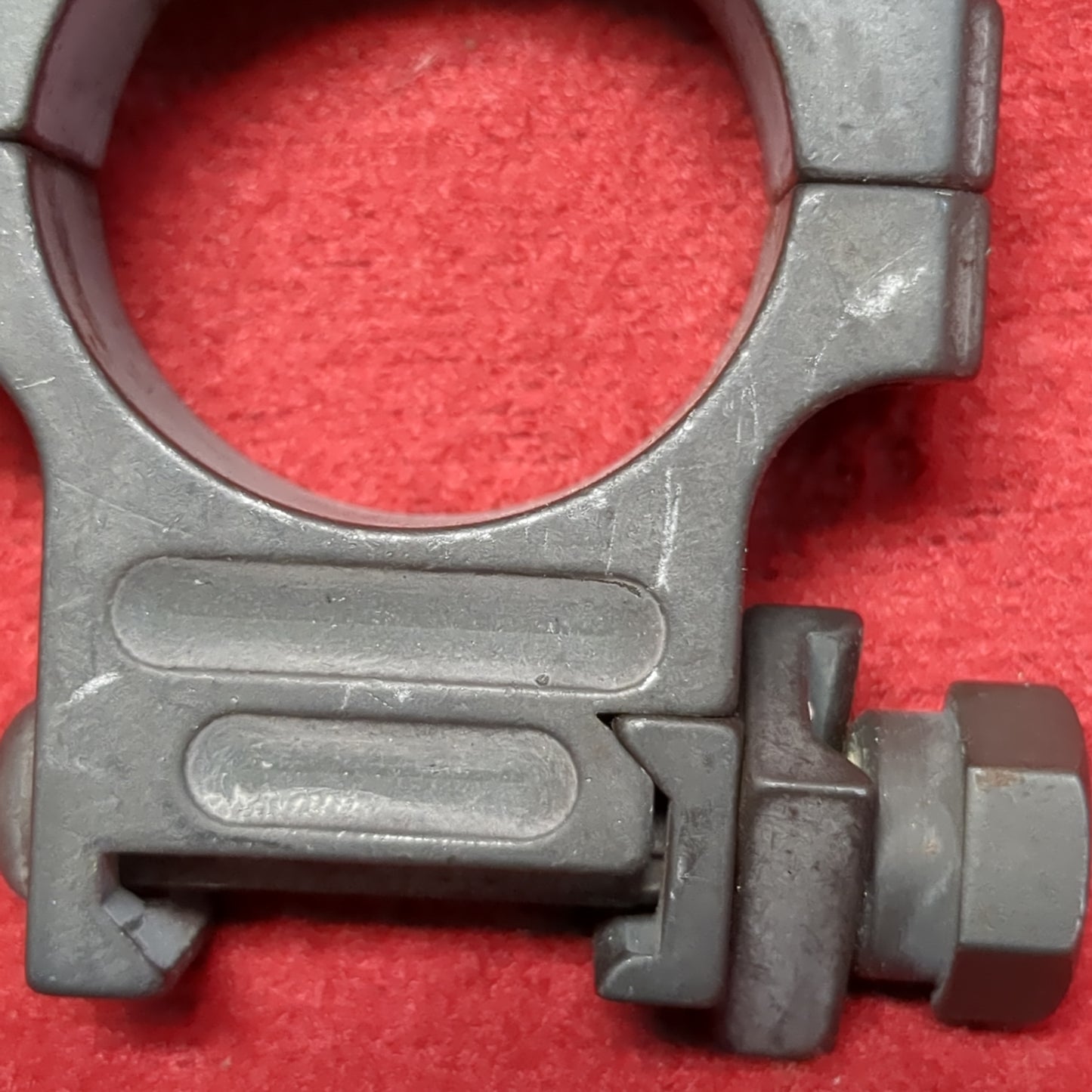GG and G 1020 Sniper Grade Steel Scope Ring 30mm Excellent Condition (FB18-MAY372)