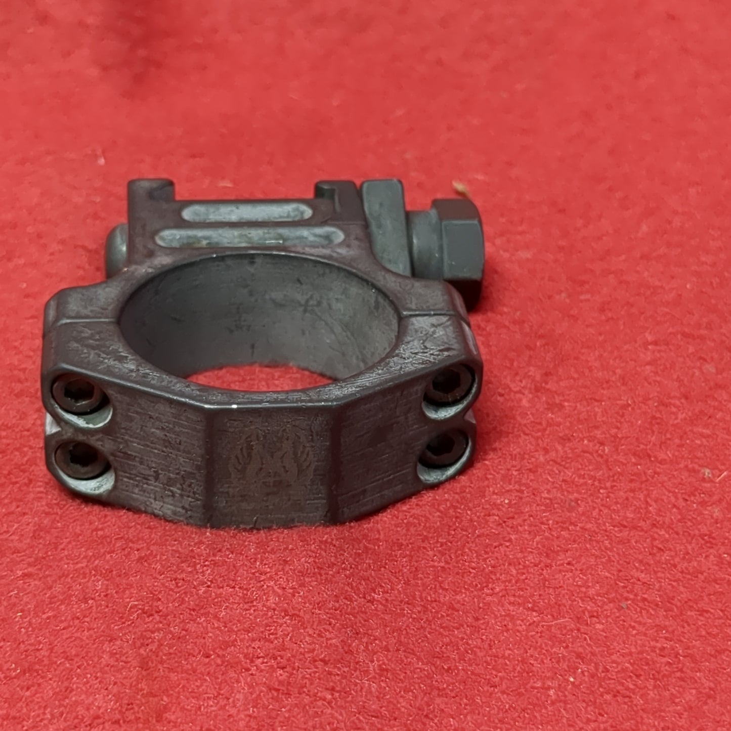 GG and G 1020 Sniper Grade Steel Scope Ring 30mm Excellent Condition (FB18-MAY372)