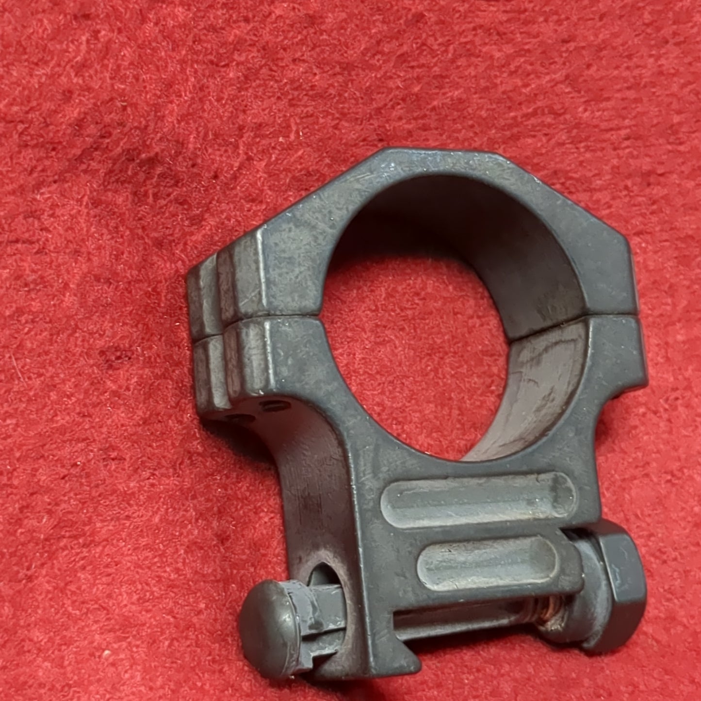 GG and G 1020 Sniper Grade Steel Scope Ring 30mm  Excellent Condition (FB18-MAY373)