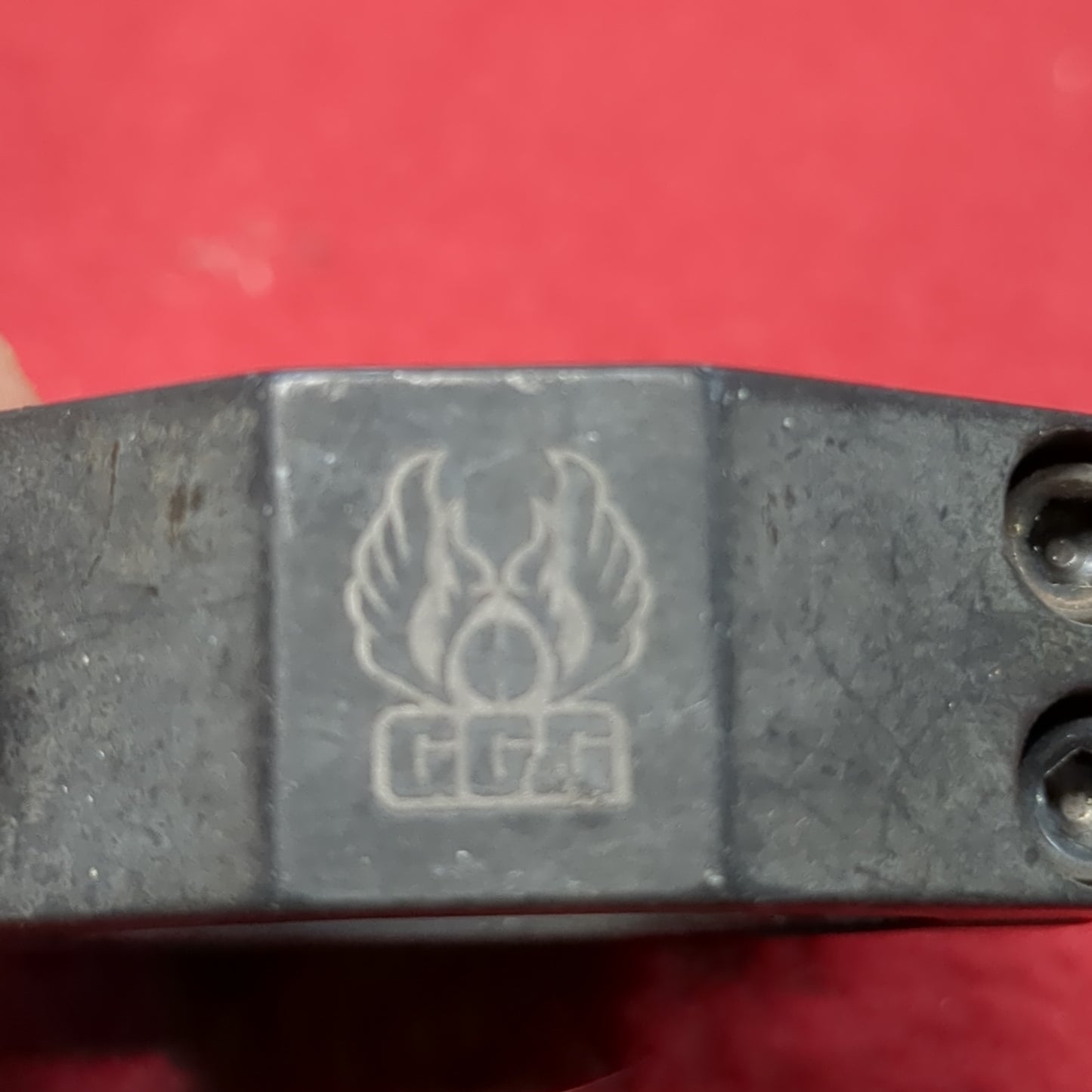 GG and G 1020 Sniper Grade Steel Scope Ring 30mm  Excellent Condition (FB18-MAY373)