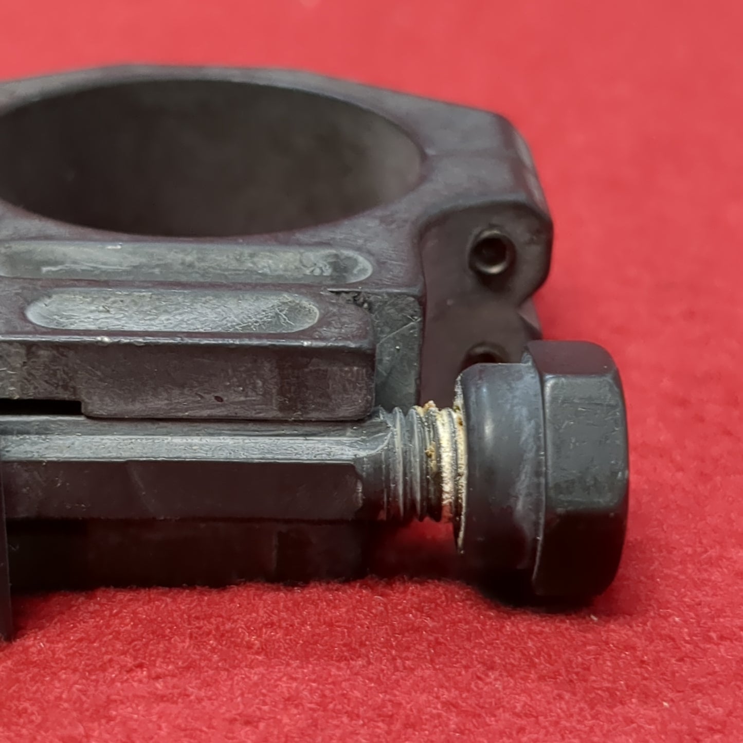 GG and G 1020 Sniper Grade Steel Scope Ring 30mm  Excellent Condition (FB18-MAY373)