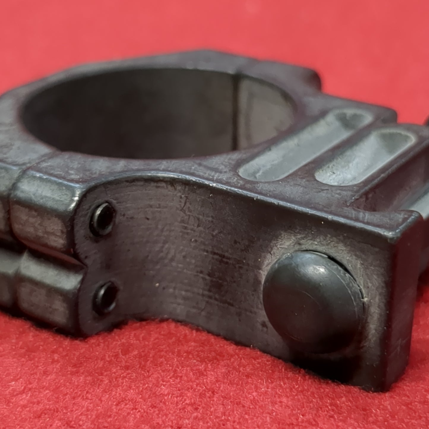 GG and G 1020 Sniper Grade Steel Scope Ring 30mm  Excellent Condition (FB18-MAY373)