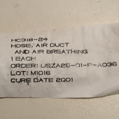 US Army M1016 Air Breathing Duct Hose HC318-24 (03S CBRN3 ac06-21)