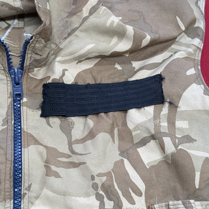 Custom Large/X-Large British Desert Camo Tiger Stripe Vest (31CR- ca6-MAY394)