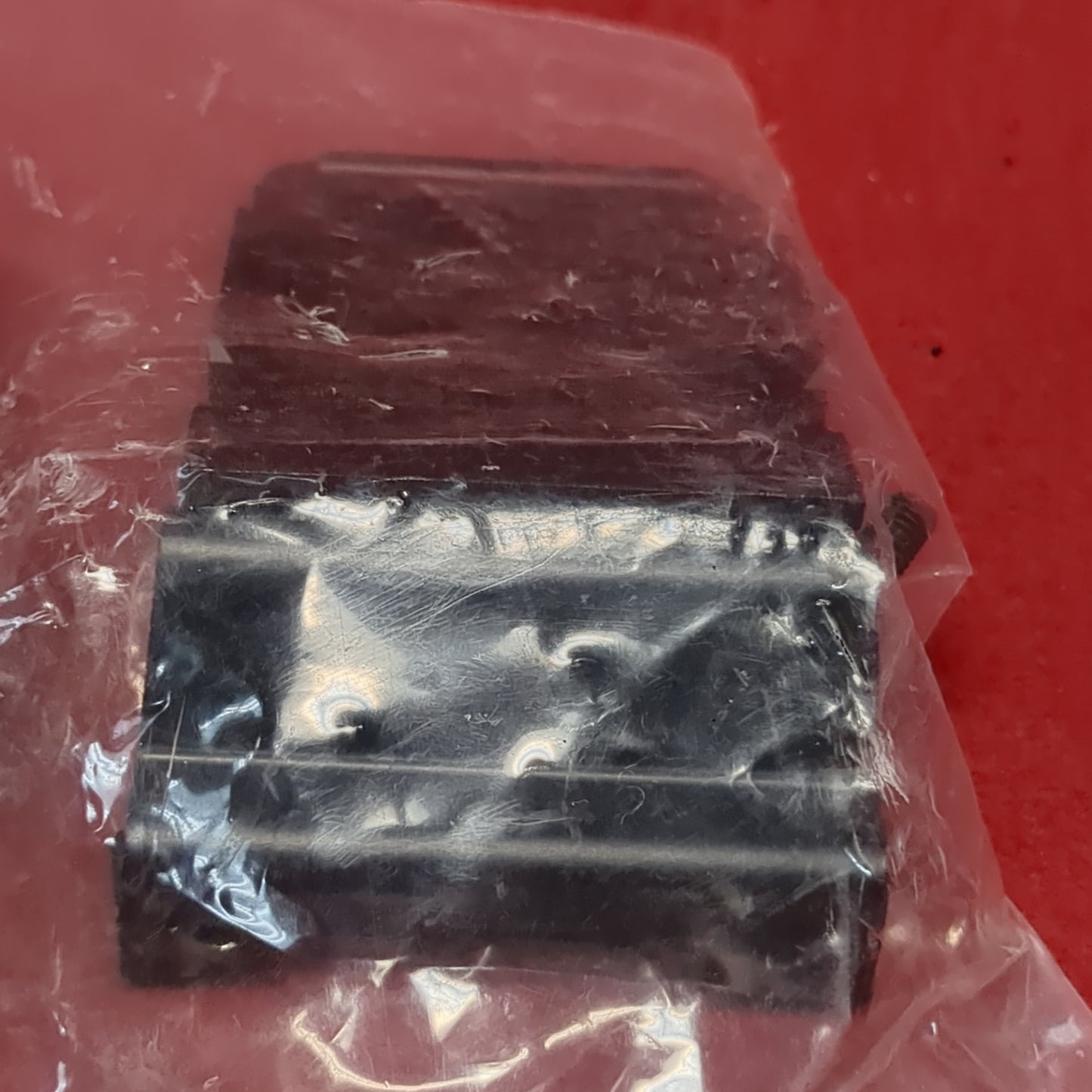 NOS US Army Black Bracket Lever NVG Helmet Base Plate w Screw (BAR ac04-JUN18)