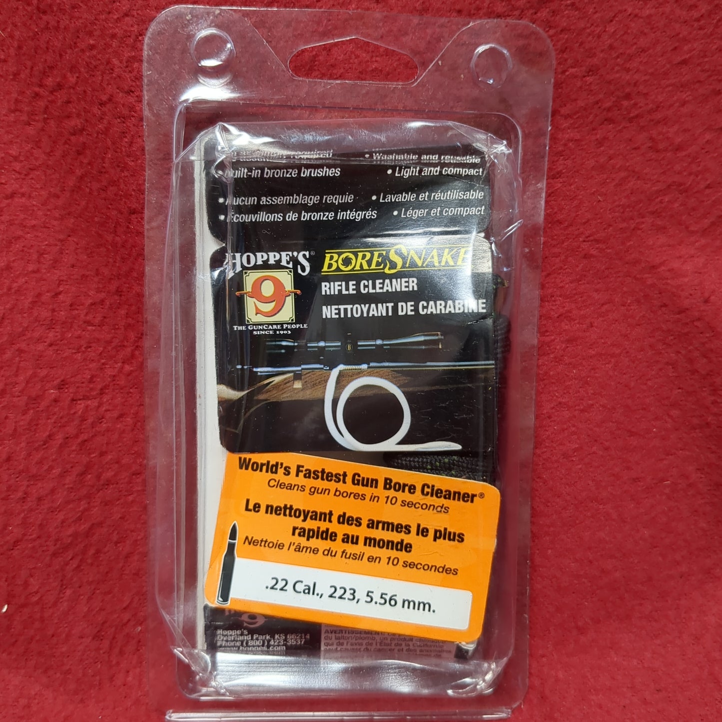 Hoppe's Bore Snake Cleaner Excellent Condition (FB18-JUN21)