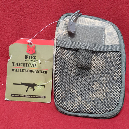 Fox Tactical Wallet/Organizer ACU/UCP Molle Excellent Condition (fb12-JUN28)