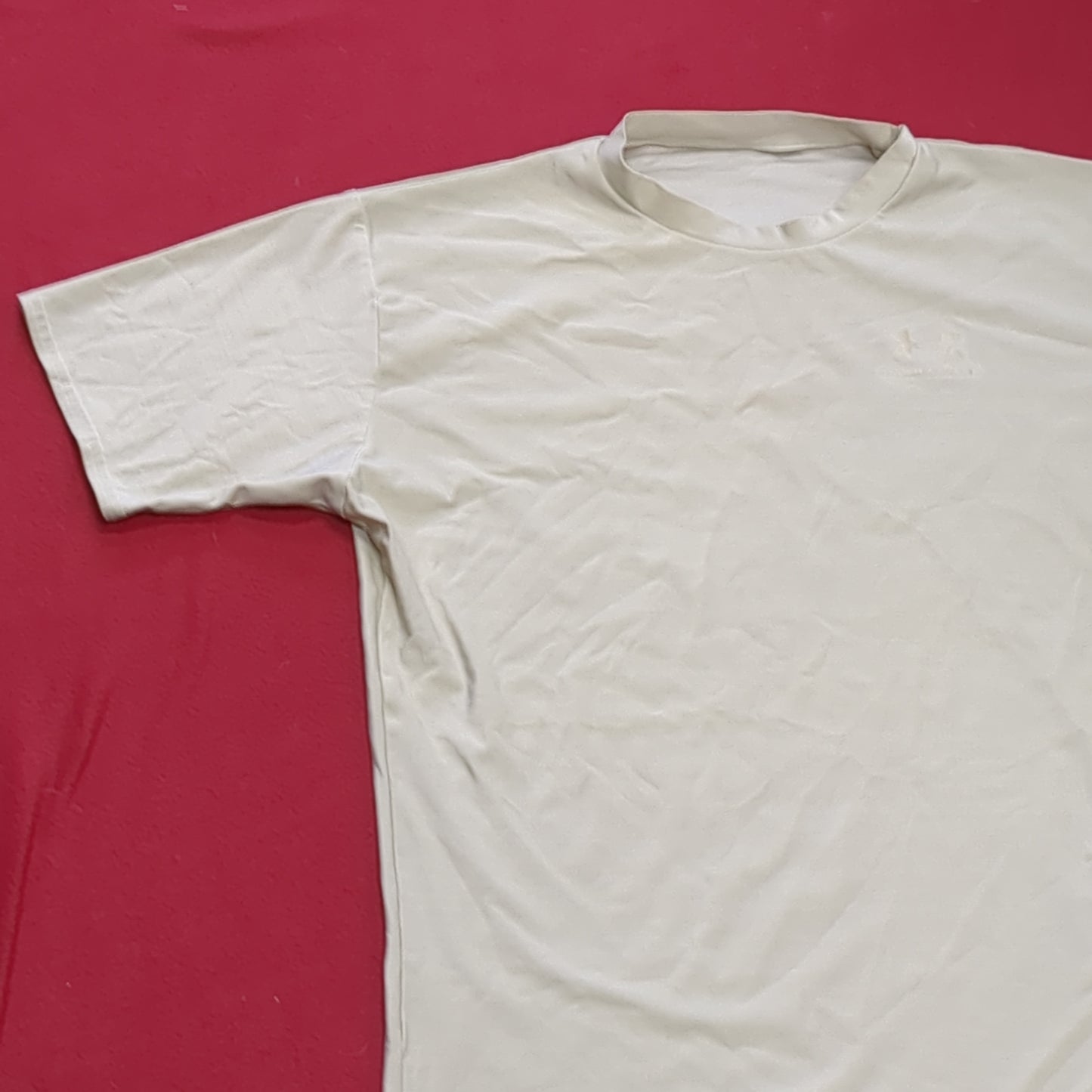 Under Armor XXL Tan Tactical Poly Short sleeve shirt (fa07-JUN57)