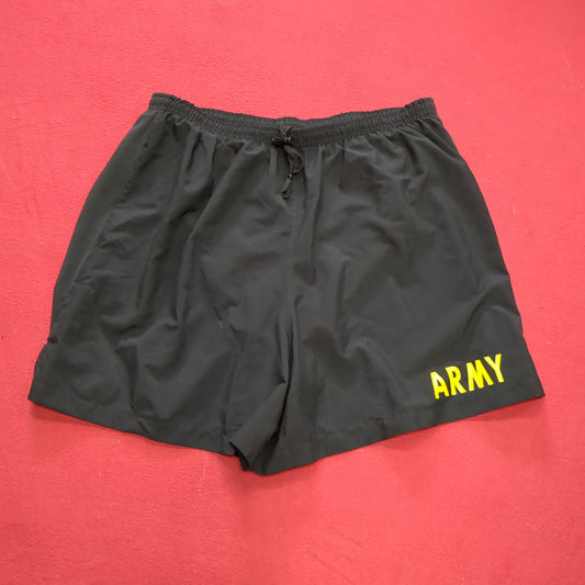 US Army Medium Black Gold Hot Weather APFU PT Uniform Shorts (APFU-Shorts-A)