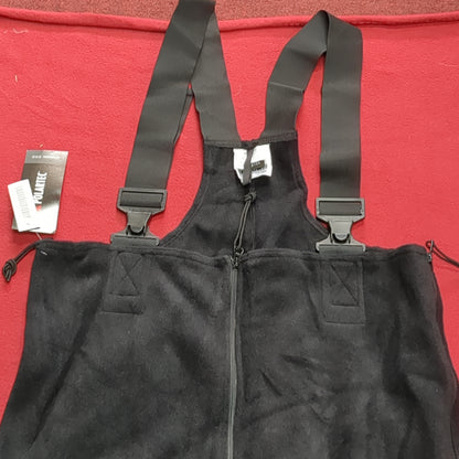NWT US Army Large Short/Regular Polartec Black Fleece Overalls Level III 3 (cw- ea04-JUN189)