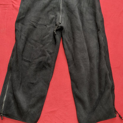 NWT US Army Large Short/Regular Polartec Black Fleece Overalls Level III 3 (cw- ea04-JUN189)