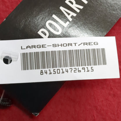 NWT US Army Large Short/Regular Polartec Black Fleece Overalls Level III 3 (cw- ea04-JUN189)