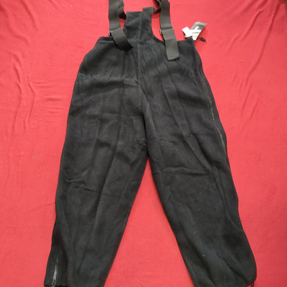 NWT US Army Large Short/Regular Polartec Black Fleece Overalls Level III 3 (cw- ea04-JUN189)