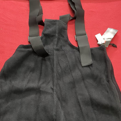 NWT US Army Large Short/Regular Polartec Black Fleece Overalls Level III 3 (cw- ea04-JUN189)
