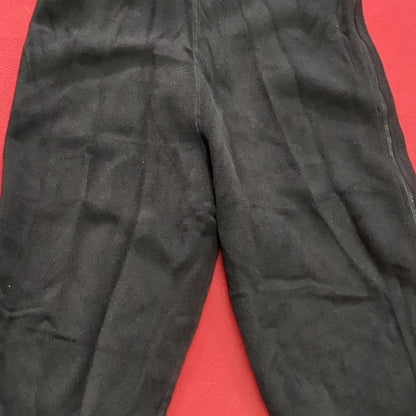 NWT US Army Large Short/Regular Polartec Black Fleece Overalls Level III 3 (cw- ea04-JUN189)