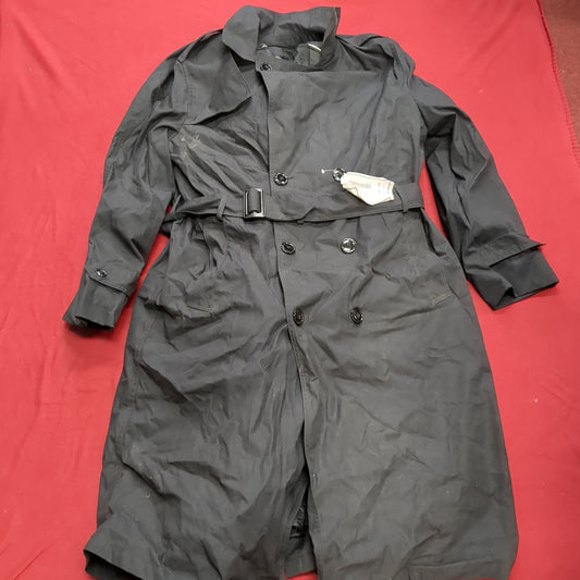 US Army DCSP ASU 42L Black All-Weather Overcoat Dress Uniform With Tags (BB08-JUN201)
