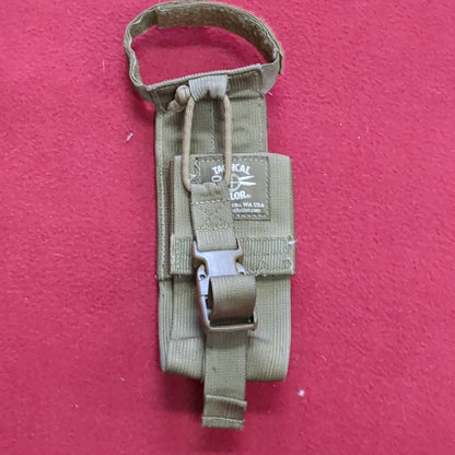 Tactical Tailor Radio Molle Pouch w Malice Clips Coyote (25o- da03-JUL8)